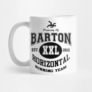 Horizontal Running Mug